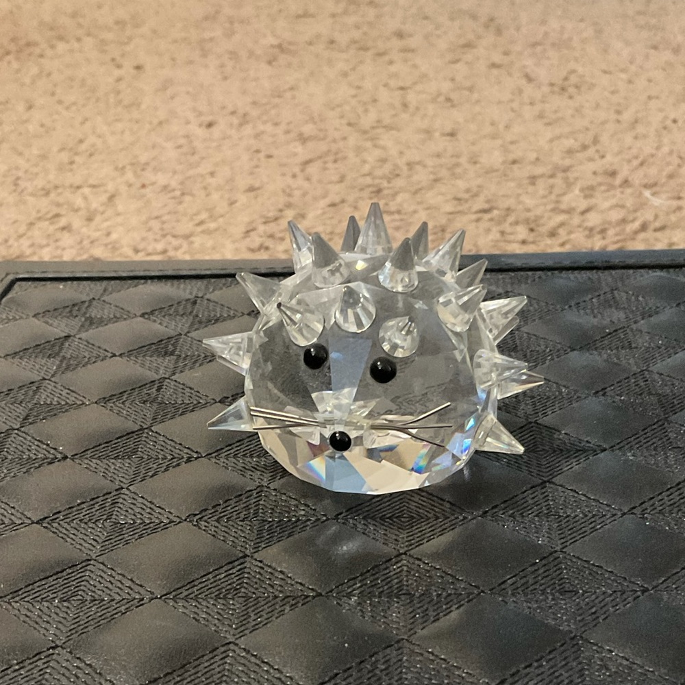 Swarovski large crystal hedgehog